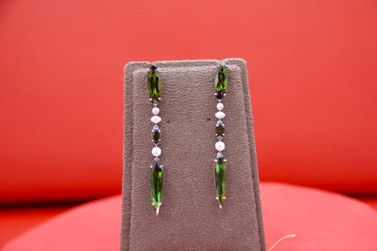 Orecchini con tormaline