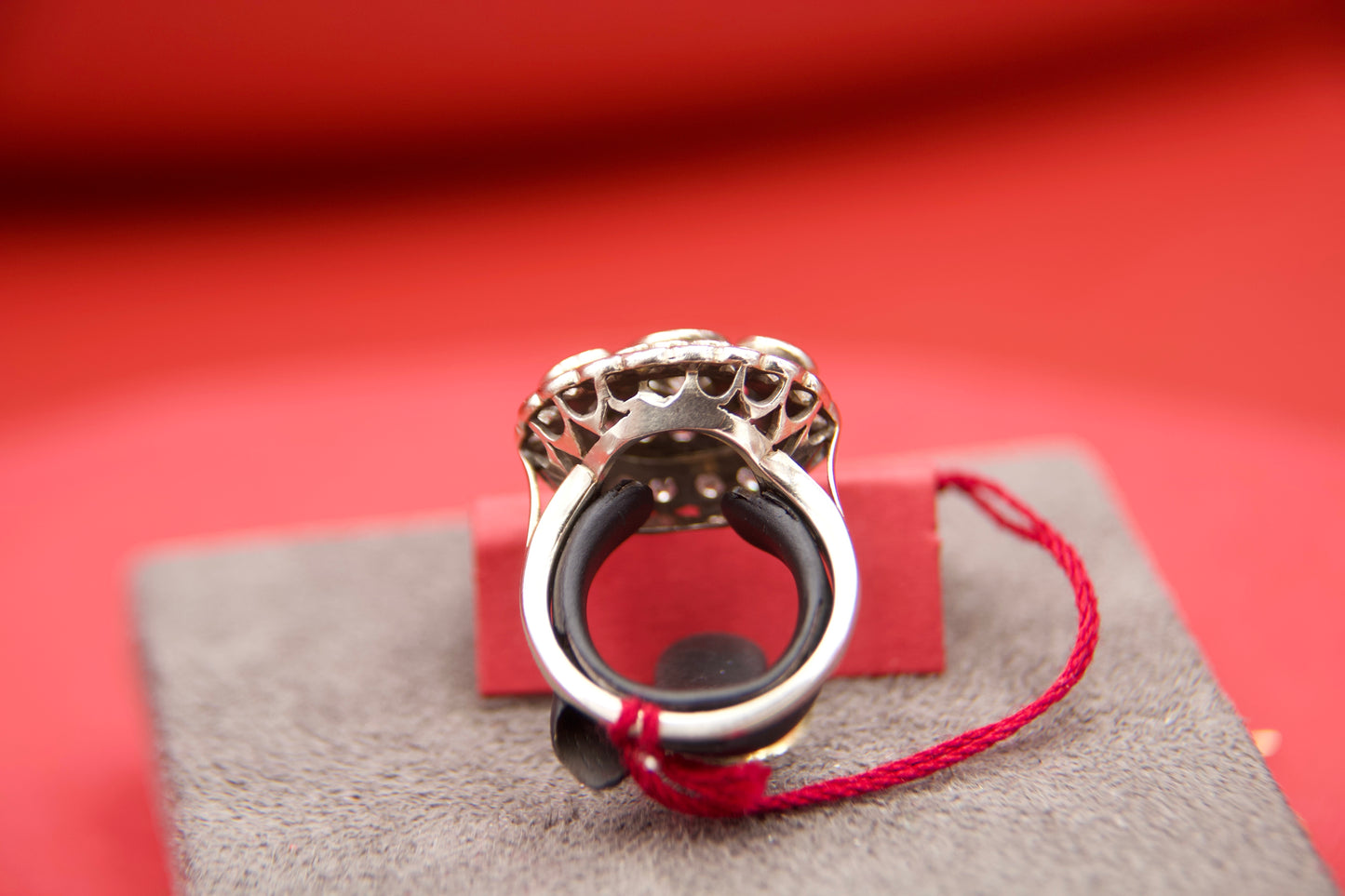 Anello "Anni 50 "con diamanti