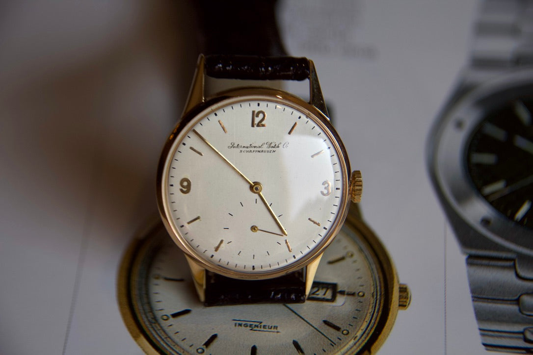 Orologio "IWC" anni 50' in oro 18KT