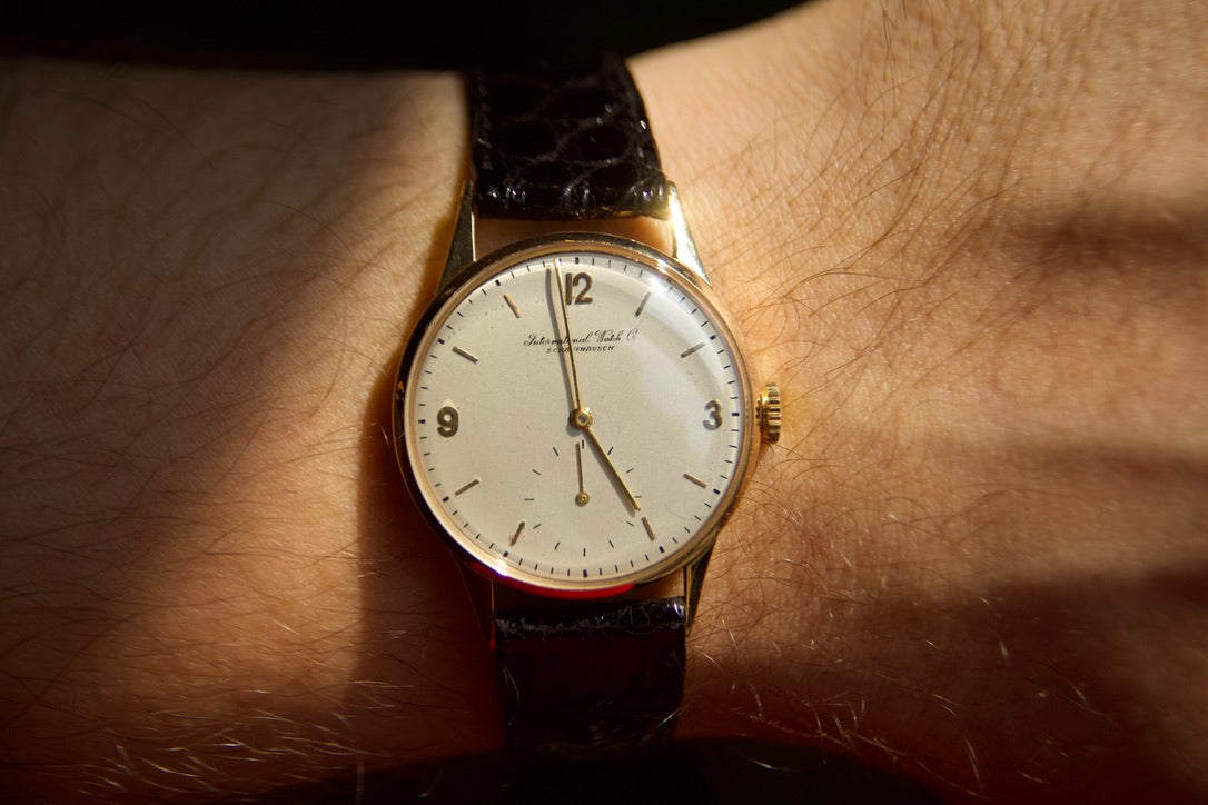 Orologio "IWC" anni 50' in oro 18KT