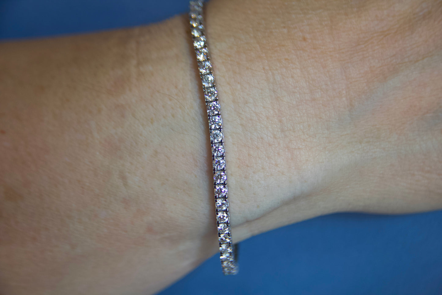 Bracciale tennis di 6,25ct