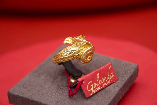 Anello "Ariete" scultura