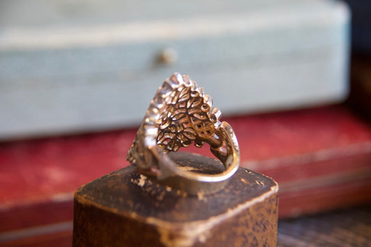 Anello revival vintage in stile Art Nouveau