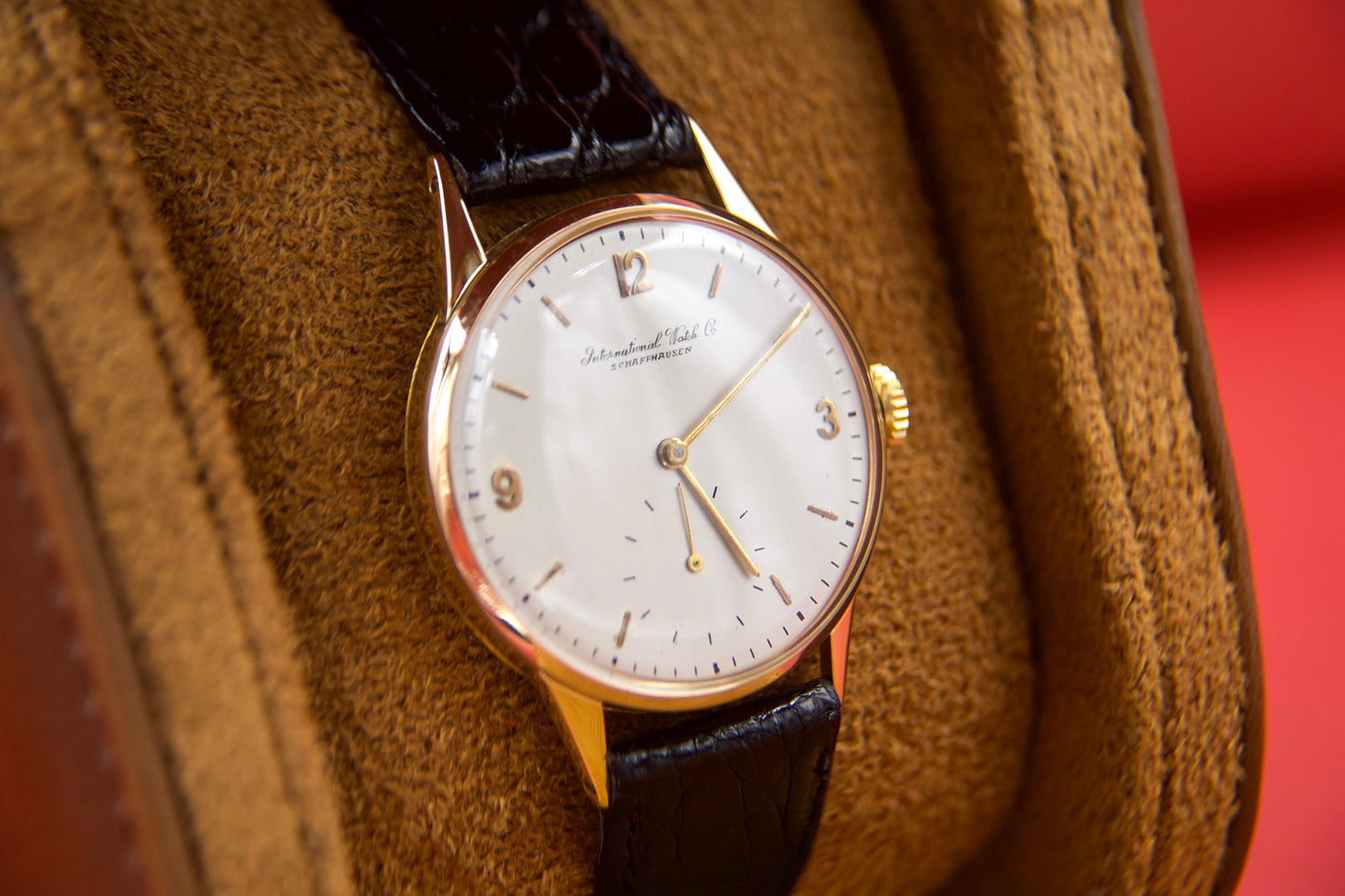 Orologio "IWC" anni 50' in oro 18KT