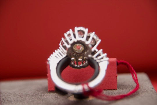 Anello anni 40 con sistema misura adattabile