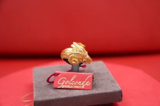 Anello "Ariete" scultura