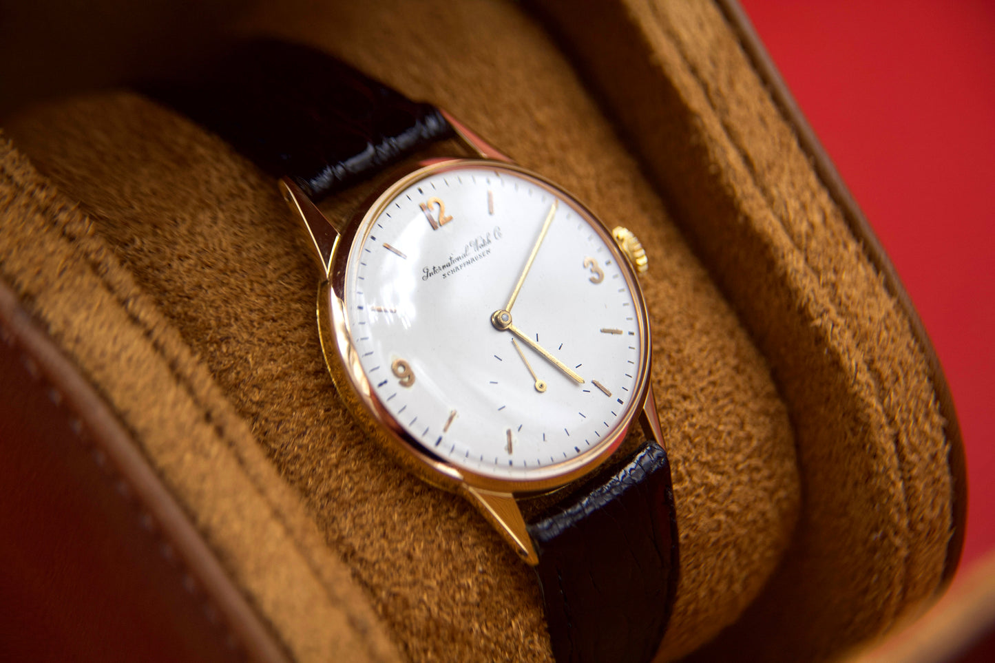 Orologio "IWC" anni 50' in oro 18KT