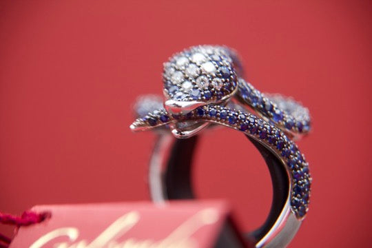 "Sculpture" Snake Ring