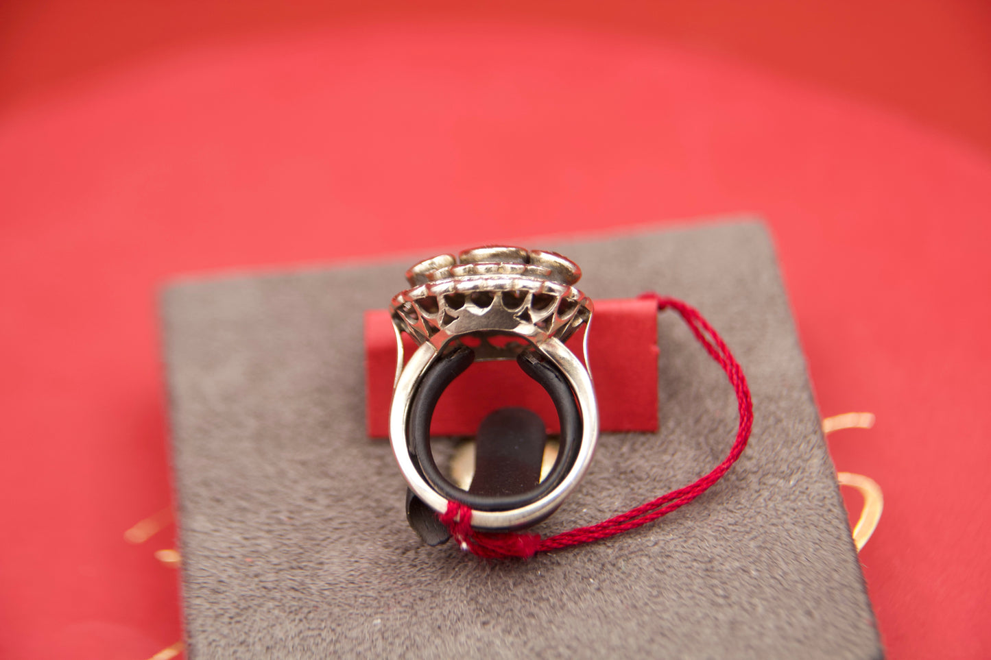 Anello "Anni 50 "con diamanti
