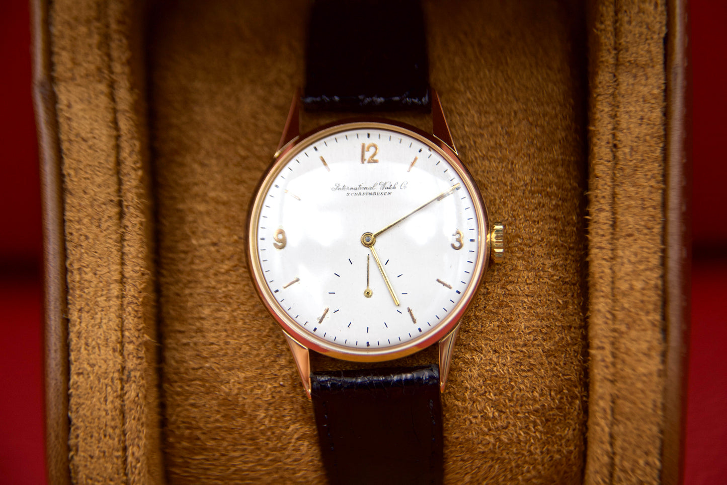 Orologio "IWC" anni 50' in oro 18KT