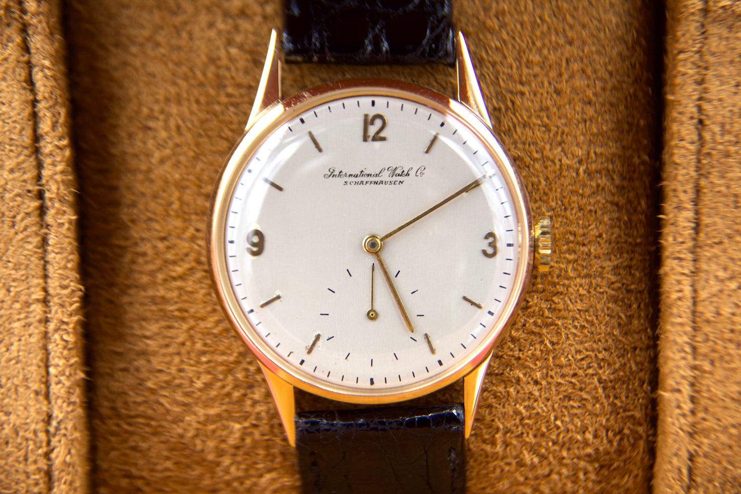 Orologio "IWC" anni 50' in oro 18KT