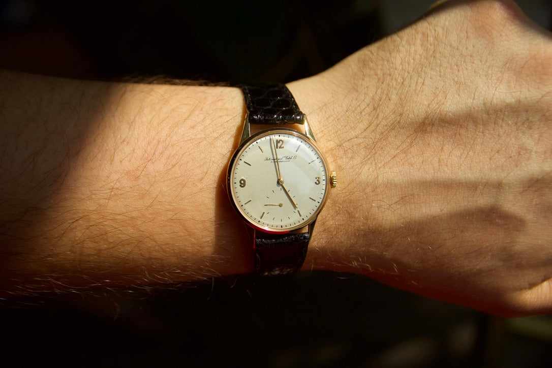 Orologio "IWC" anni 50' in oro 18KT