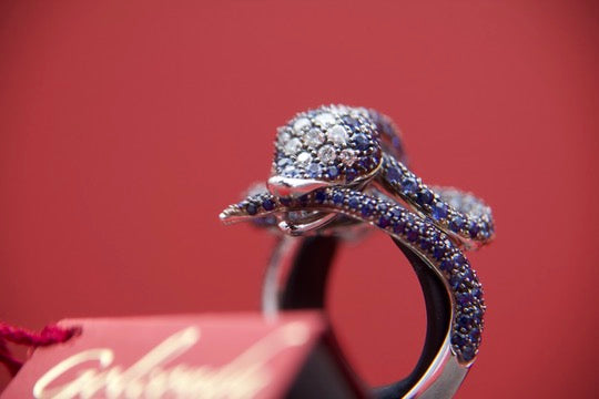 "Sculpture" Snake Ring
