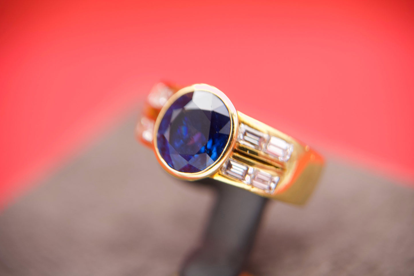 Sapphire band ring