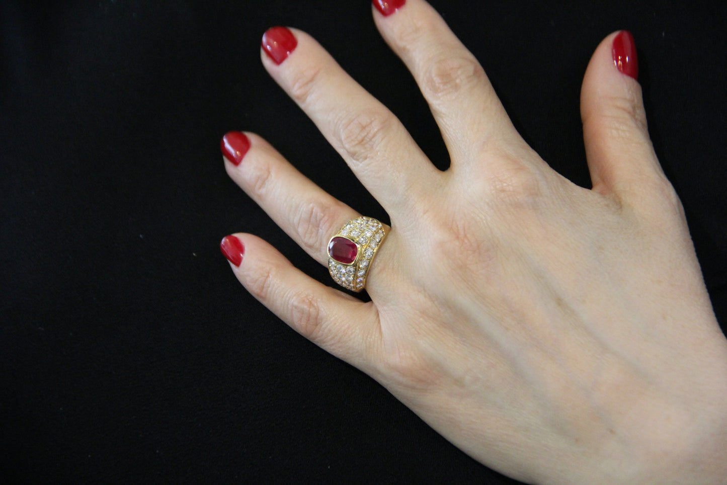Ruby band ring
