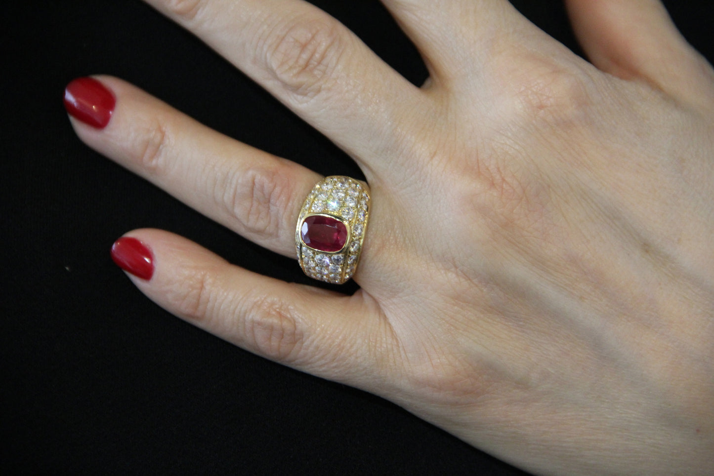 Ruby band ring