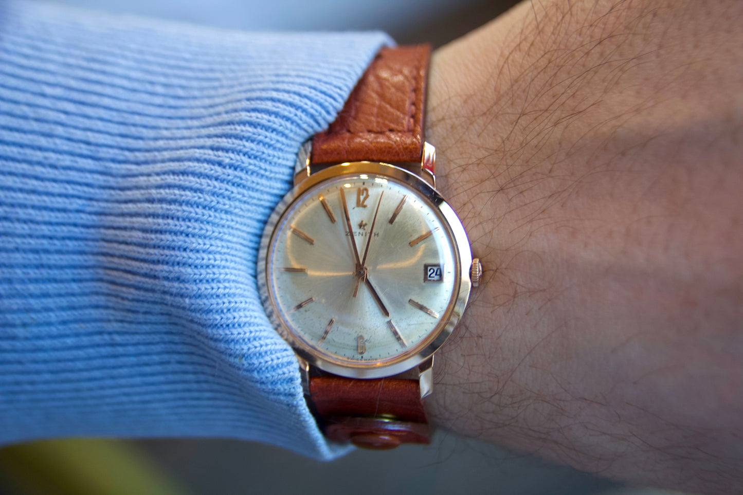 Orologio zenith "Stellina" anni 50' in oro 18kt
