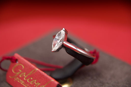 Marquise diamond ring