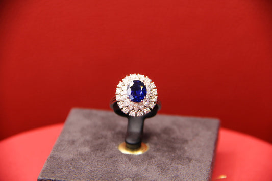 Sapphire cocktail ring