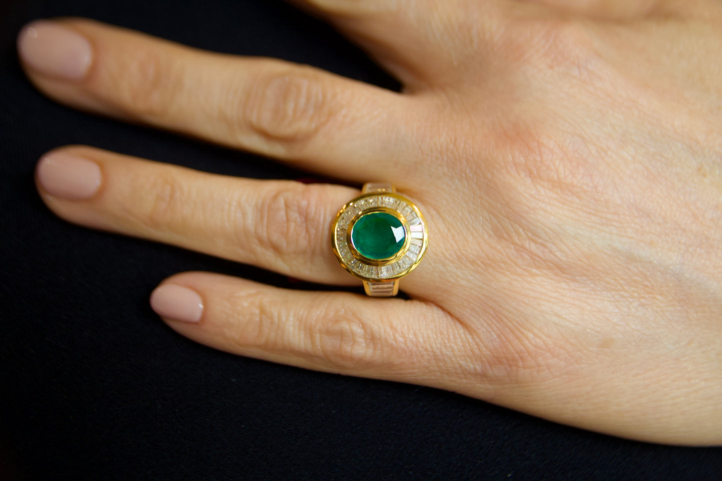 Vintage emerald ring