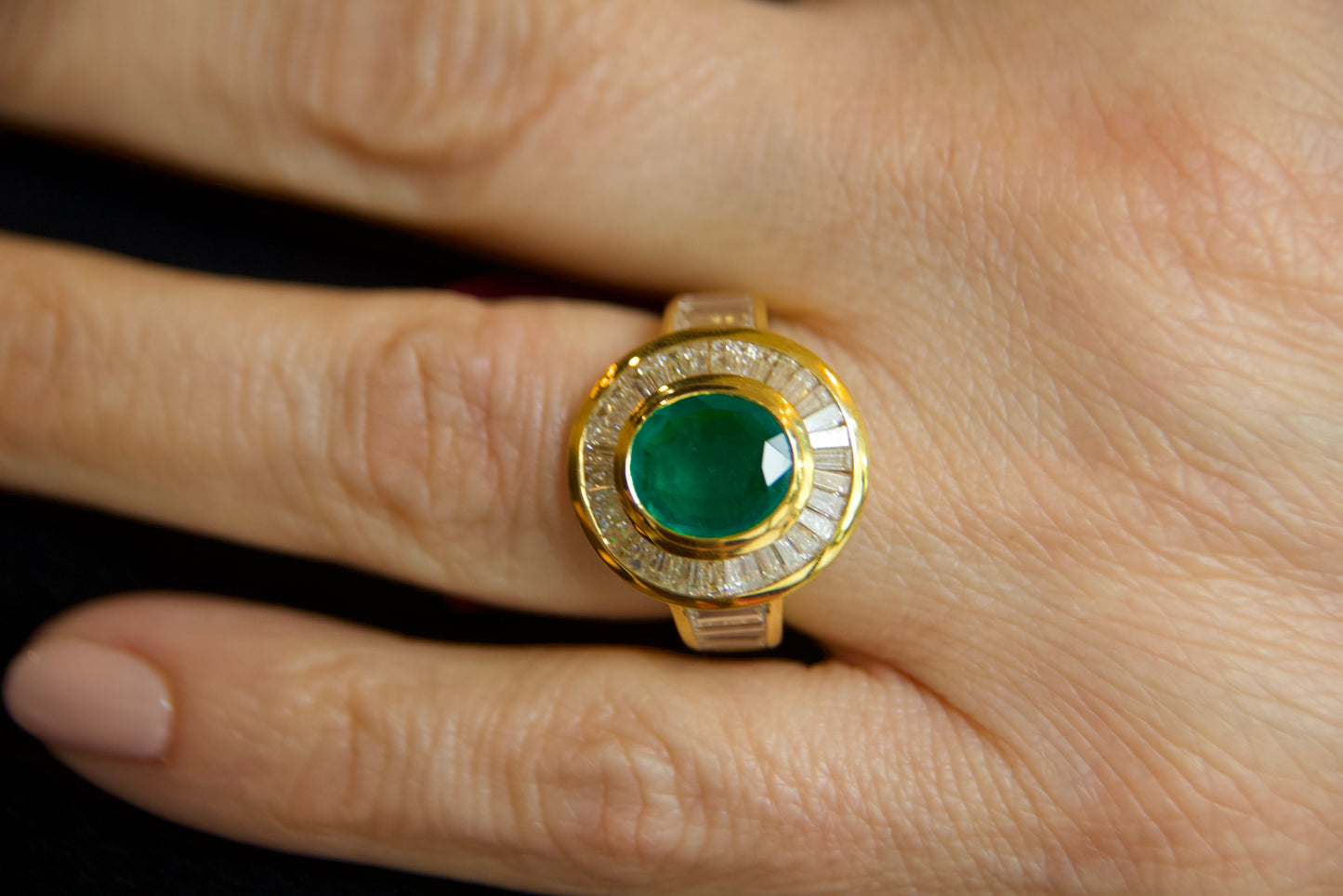 Vintage emerald ring