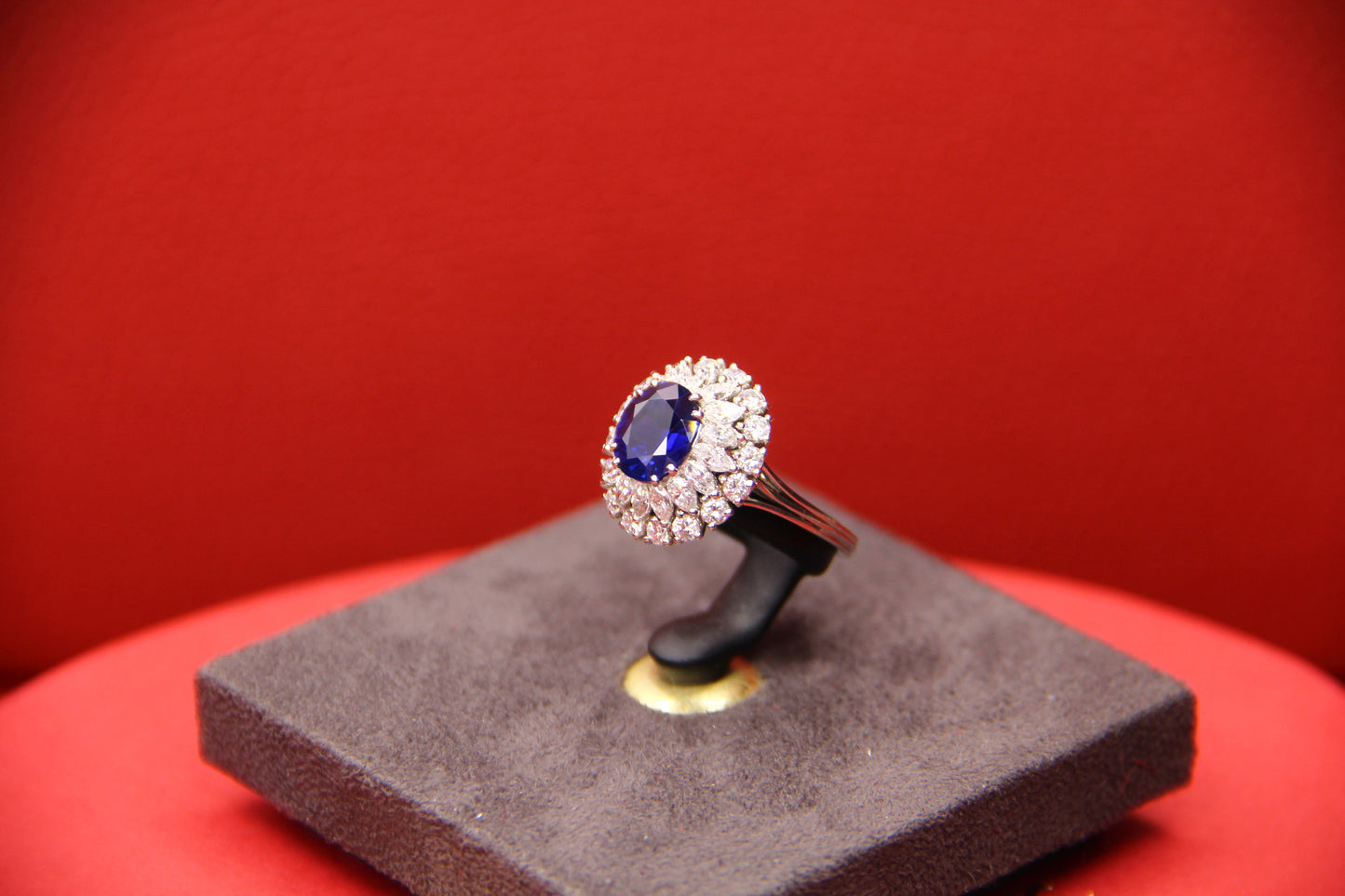 Sapphire cocktail ring