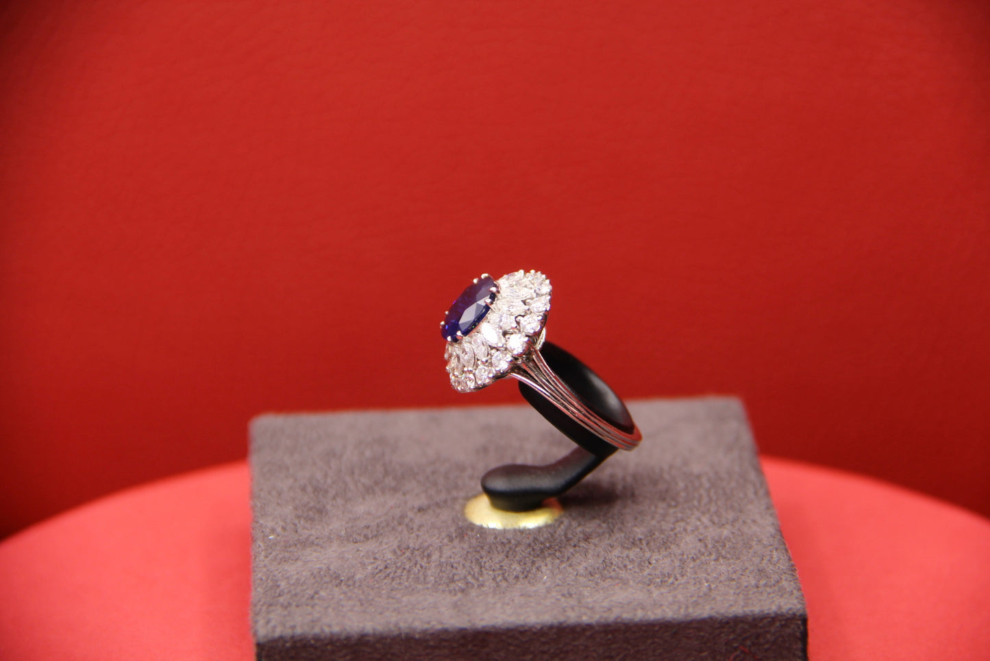 Sapphire cocktail ring