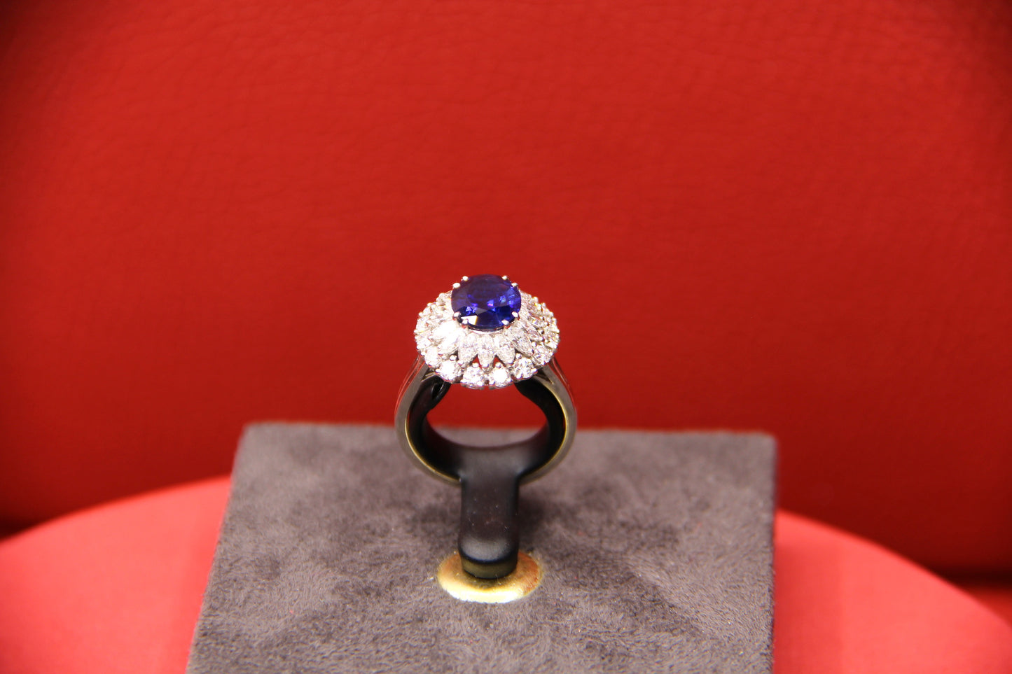 Sapphire cocktail ring