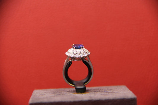 Sapphire cocktail ring