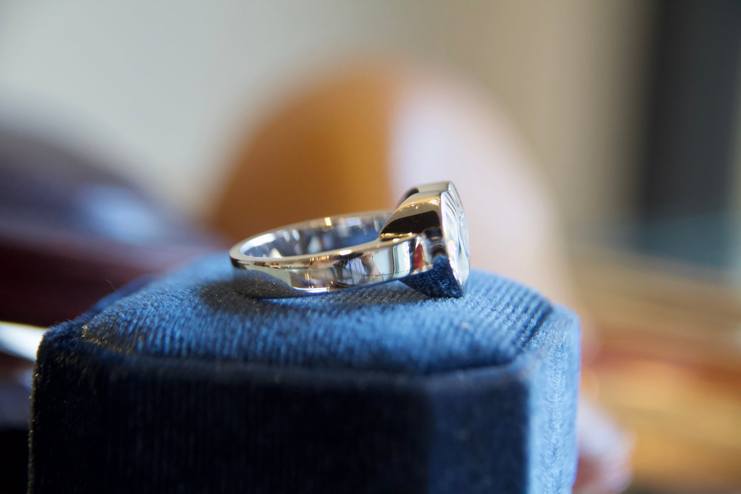 Anello Chopard "Happy Diamonds" in oro 18kt con diamante