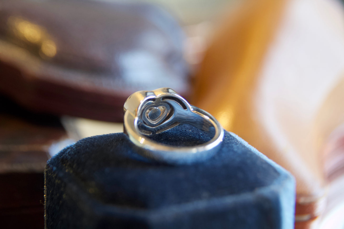 Anello Chopard "Happy Diamonds" in oro 18kt con diamante