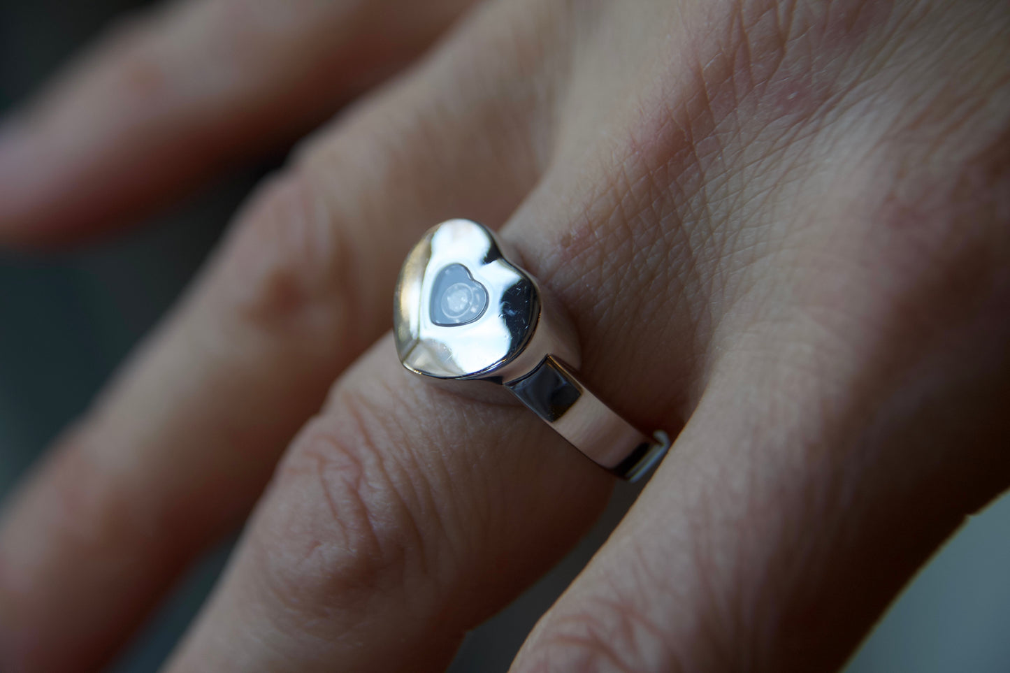 Anello Chopard "Happy Diamonds" in oro 18kt con diamante