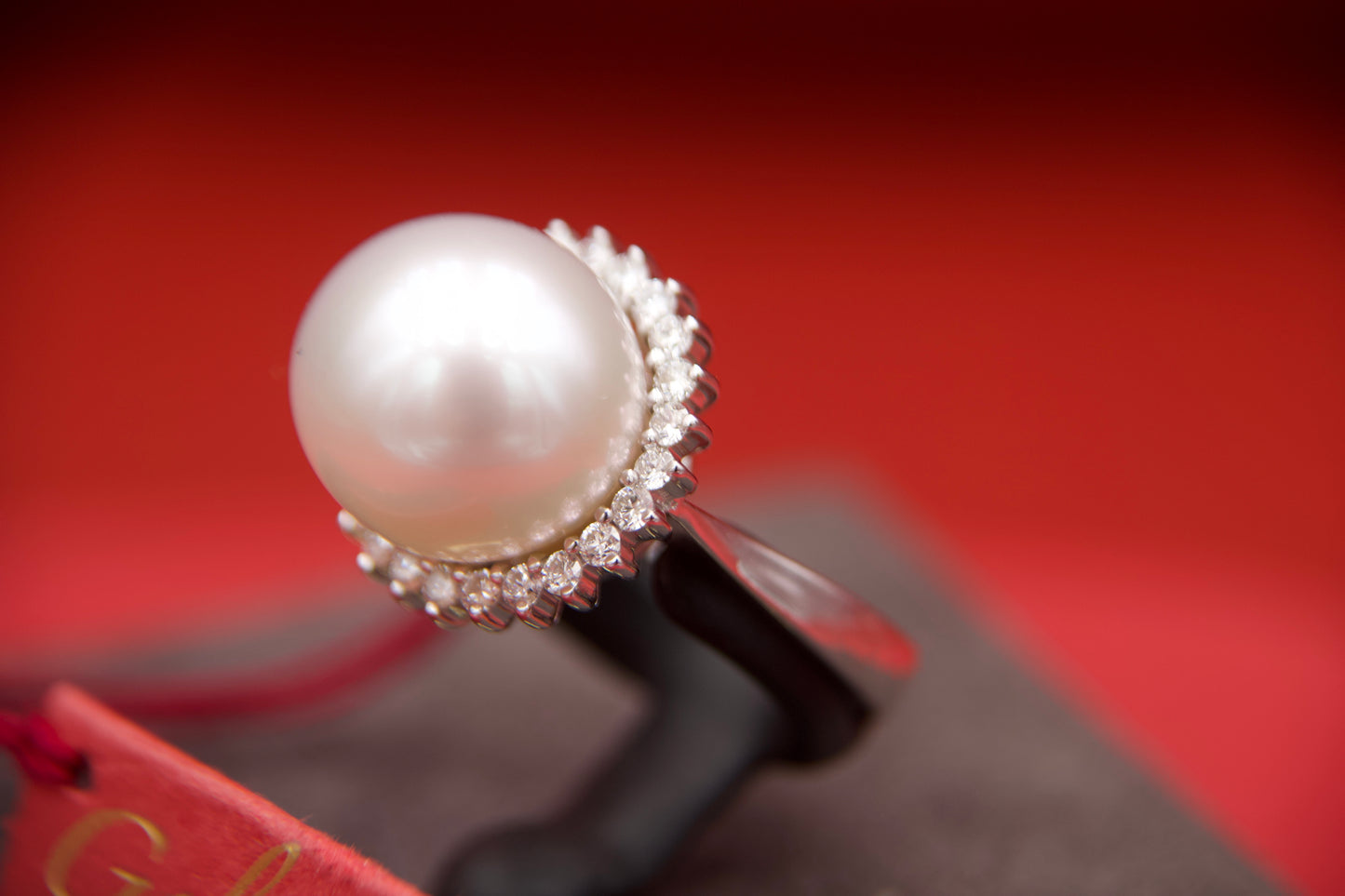 Anello perla Australiana