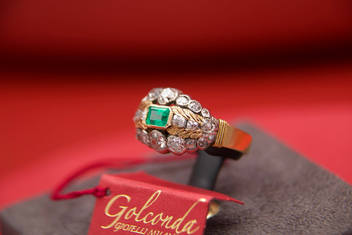 Vintage emerald ring