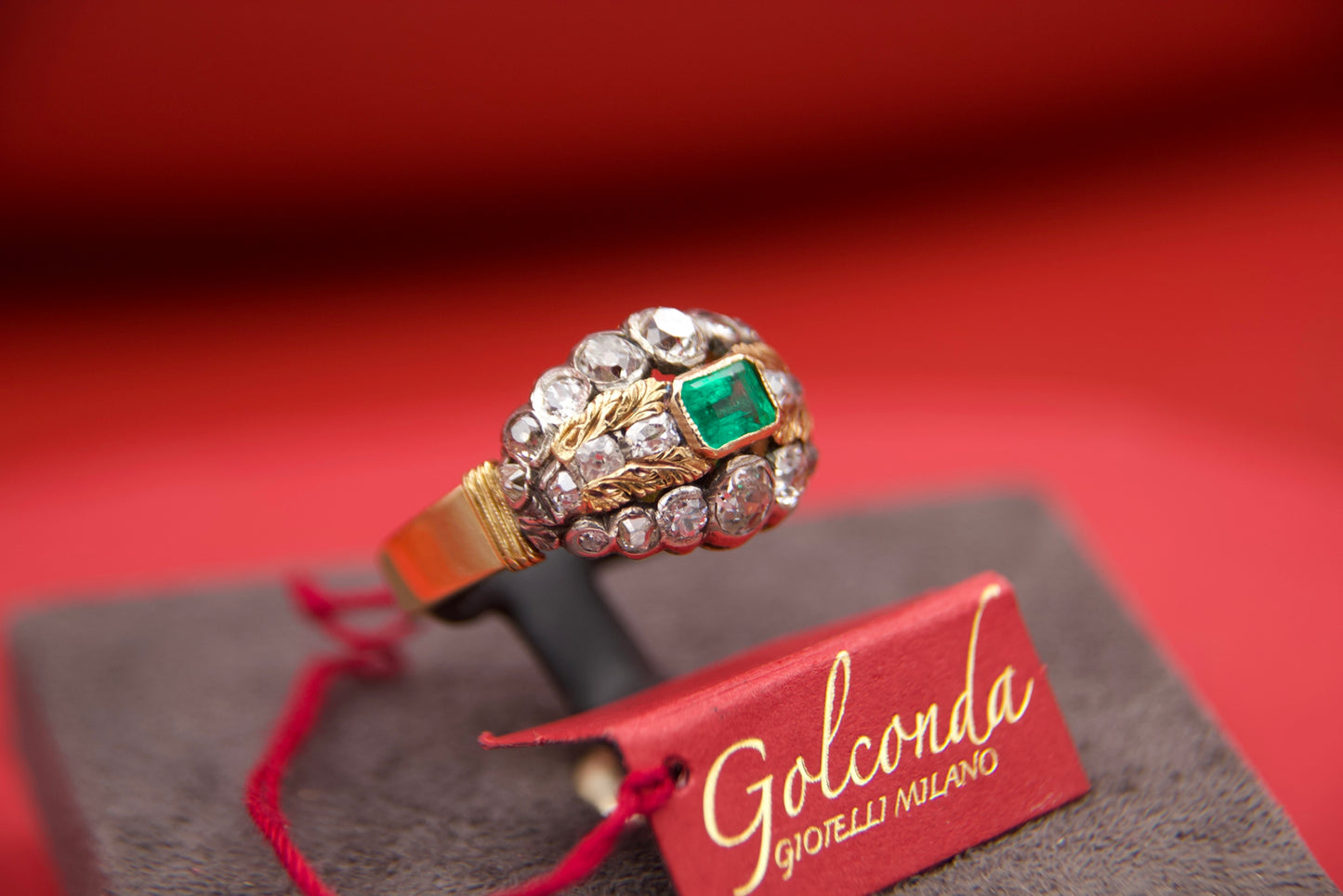Vintage emerald ring