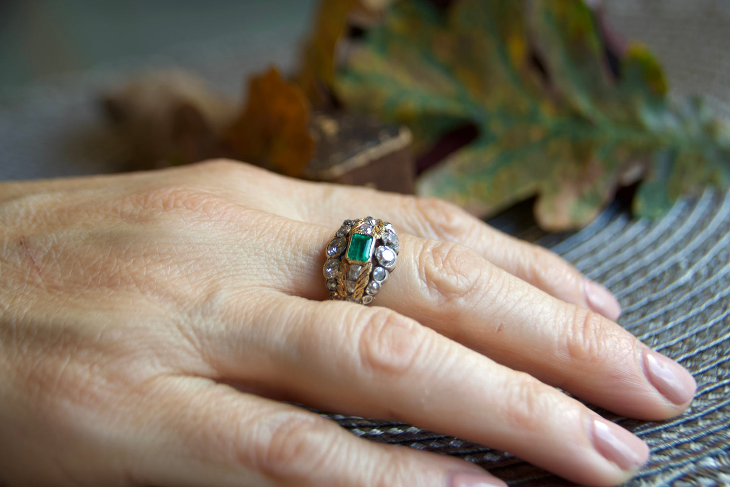Vintage emerald ring