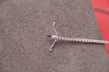 Diamond tennis bracelet 0.90ct