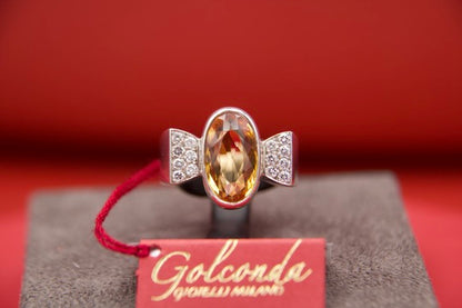 Vintage Ring with "Imperial Topaz"