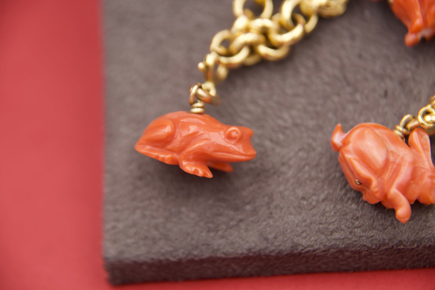 Bracciale vintage con charms animalier