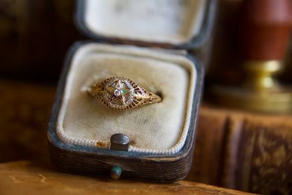 American ring from the 40s with incredible craftsmanship