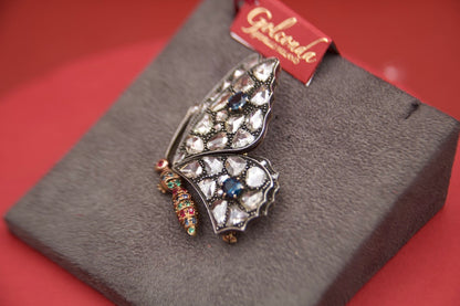 Spilla farfalla anni '40