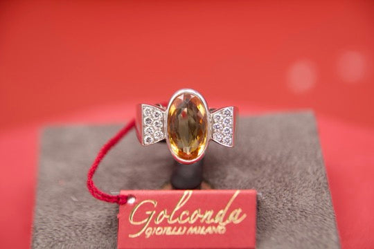 Vintage Ring with "Imperial Topaz"