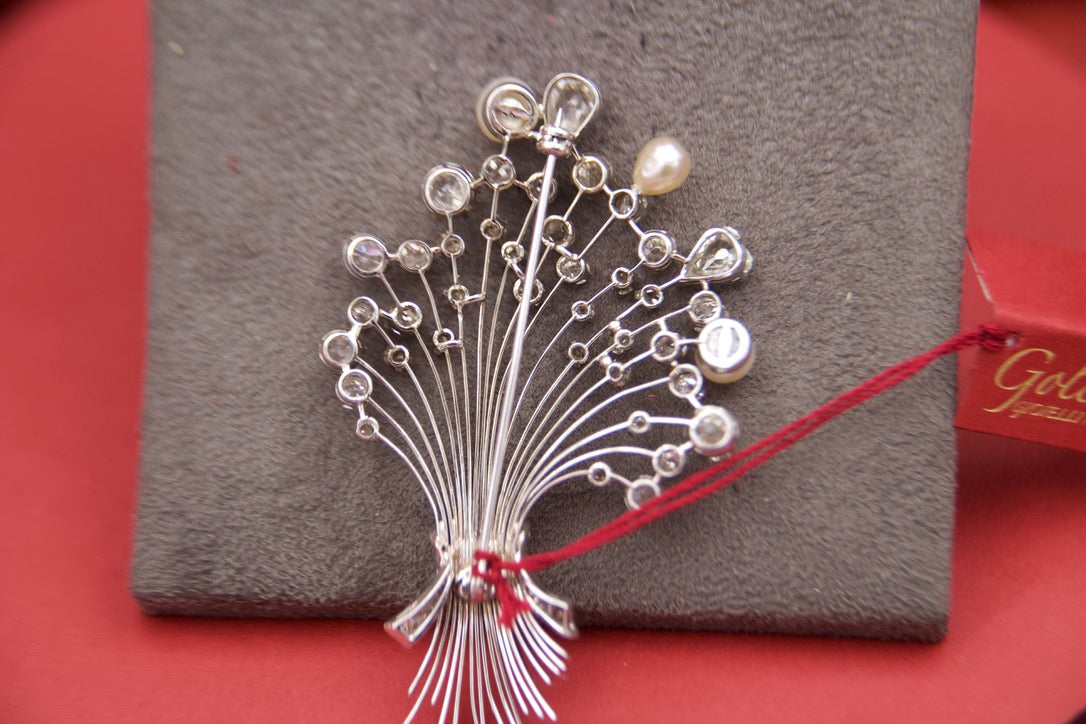 Spilla Bouquette  Primi '900