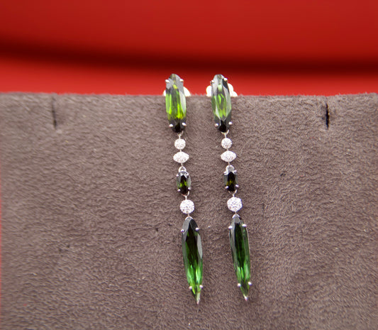 Orecchini con tormaline