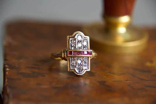 Anello a scudo prima meta del 900