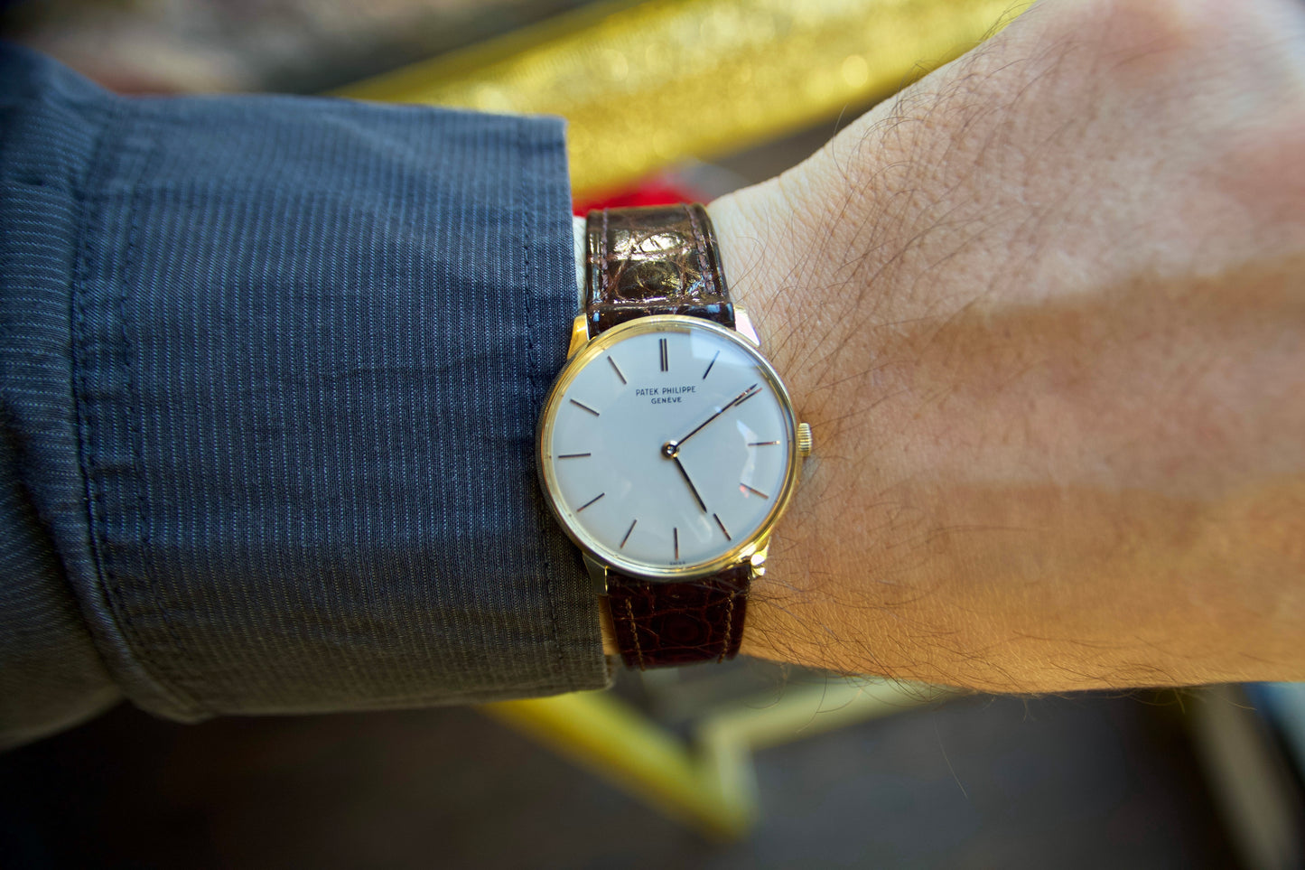 Patek Philippe "Calatrava" vintage in 18kt gold