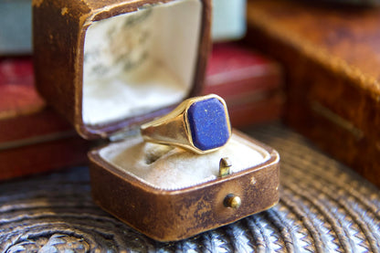 Anello chevalier lapis 1885