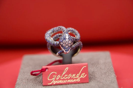 Anello serpente "Scultura"
