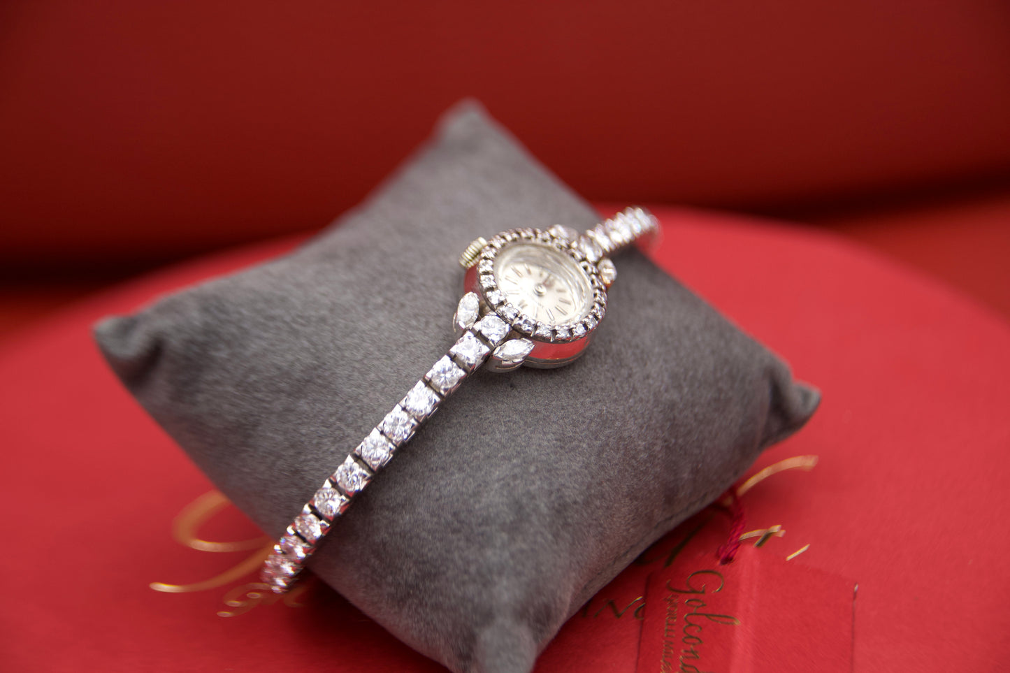 Orologio gioiello  "Longines" Vintage con diamanti