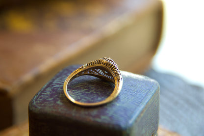 American ring from the 40s with incredible craftsmanship